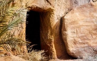 empty tomb of the resurrection